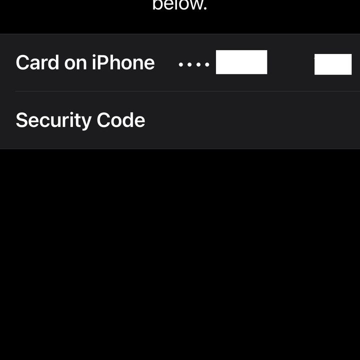 Apple Pay on Apple Watch security code.