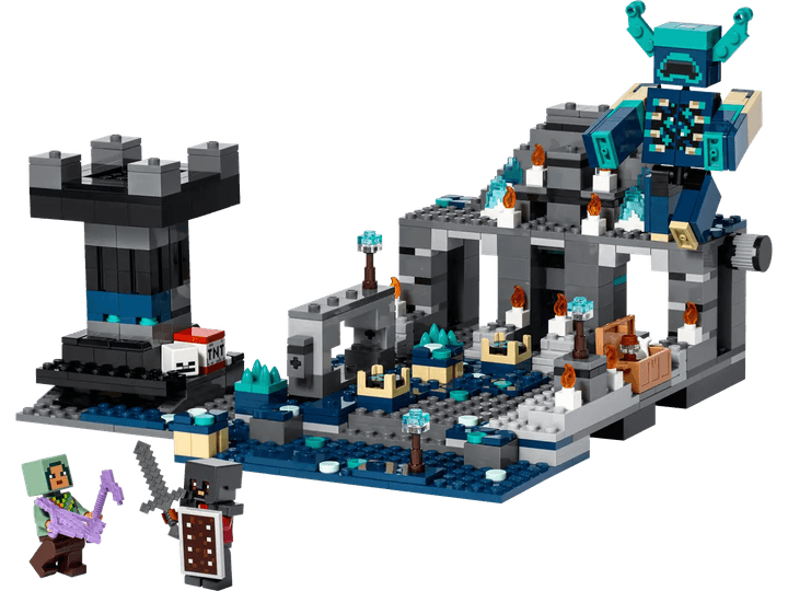 A Lego ancient minecraft city.