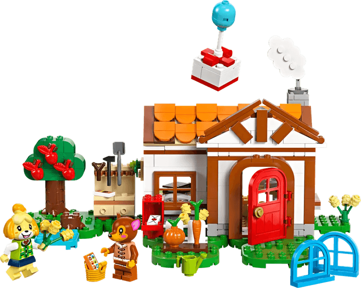 Isabelle's house in Lego.
