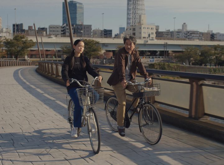 Arisa Nakano and Kōji Yakusho in Perfect Days.